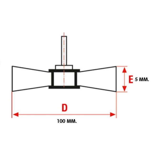 Vendita online Spazzola a tazza Abra art.G100A